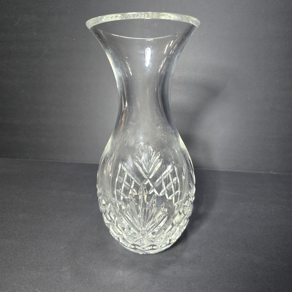 Waterford "Lafford" Blown Crystal Carafe Decanter Wine Water Round 10" - Picture 7 of 14